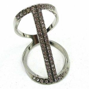 Beautiful rhinestone ring